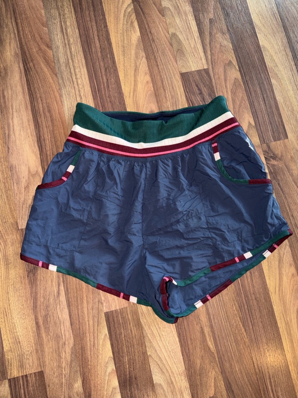 Women's Free People Athletic Shorts with Multicolor Trim